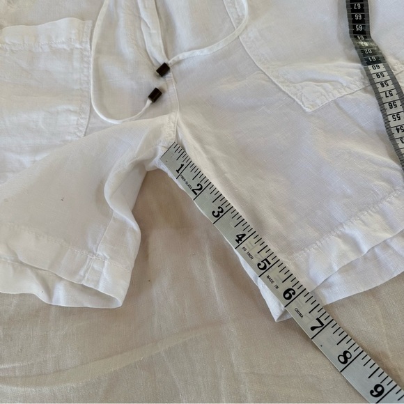 WRAP 100% Linen Shorts US 4 - Picture 8 of 8